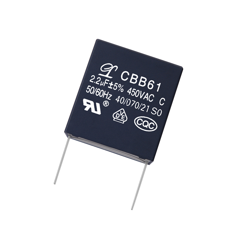 CBB61 Gemetalliseerde polypropyleenfilm AC-motorcondensator