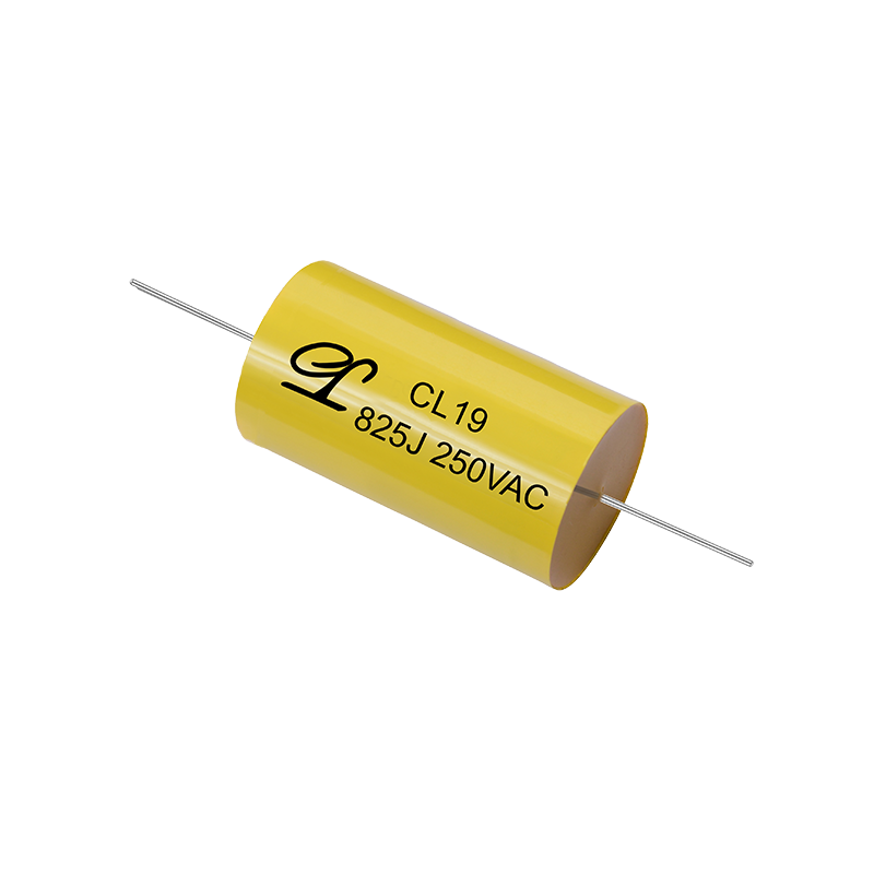 CL19 Gemetalliseerde polyesterfilmcondensator (type met axiale draad)